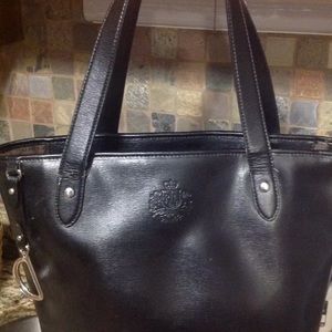 Ralph Lauren black large black tote